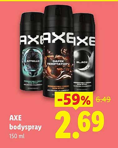 AXE bodyspray 150 ml
