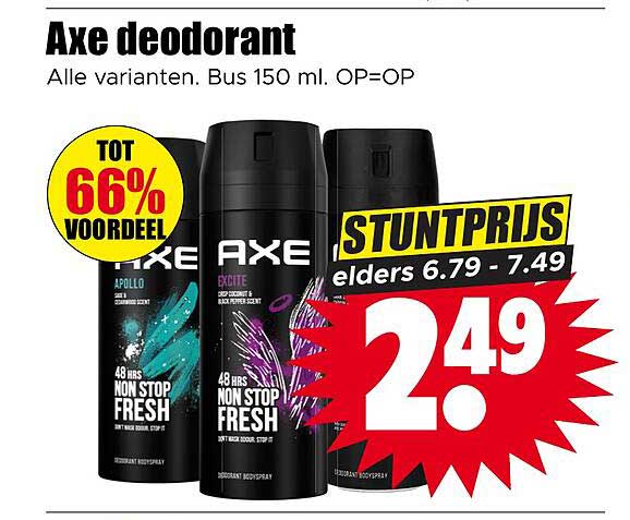 Axe deodorant