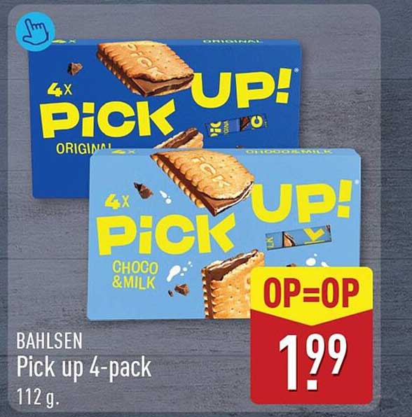 BAHLSEN Pick up 4-pack 112 g
