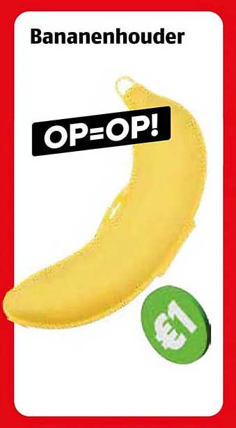 Bananenhouder OP=OP!