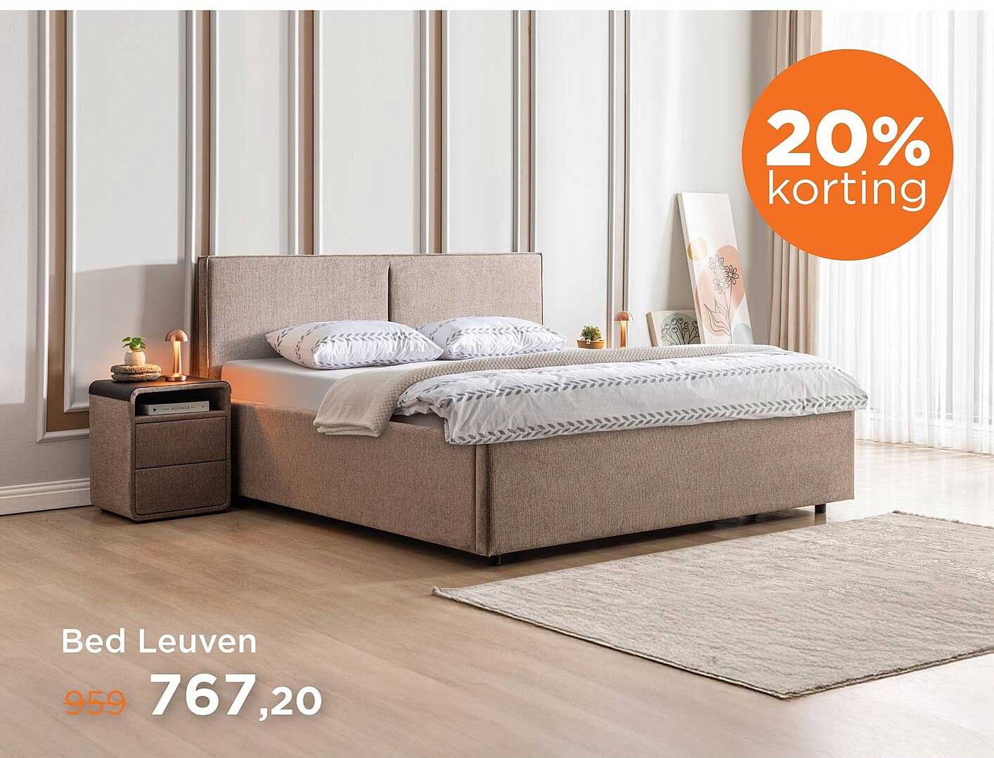 Bed Leuen 20% korting