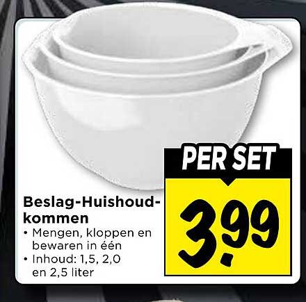 Beslag-Huishoud-kommen