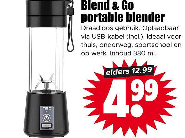 Blend & Go portable blender