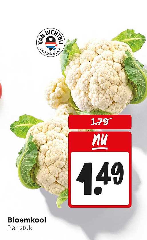 Bloemkool Per stuk
