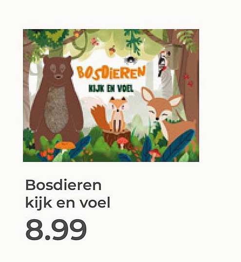 Bosdieren kijk en voel