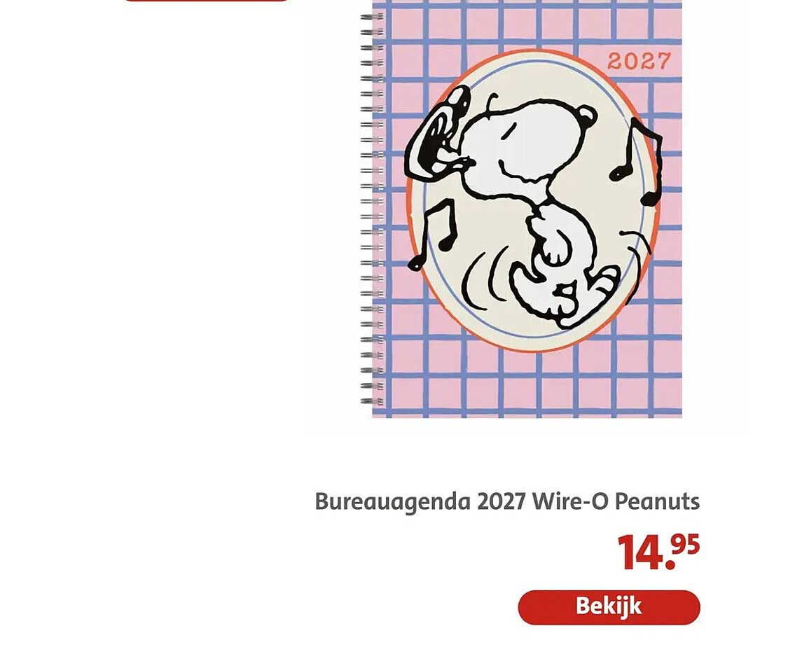 Bureauagenda 2027 Wire-O Peanuts