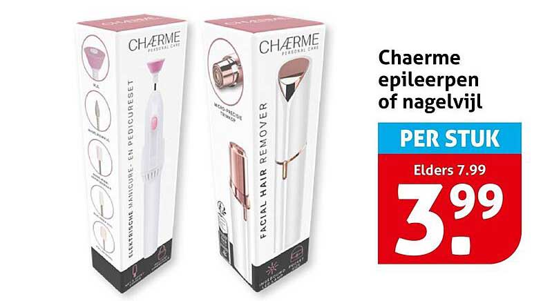 Chaerme epileerpen of nagelvijl