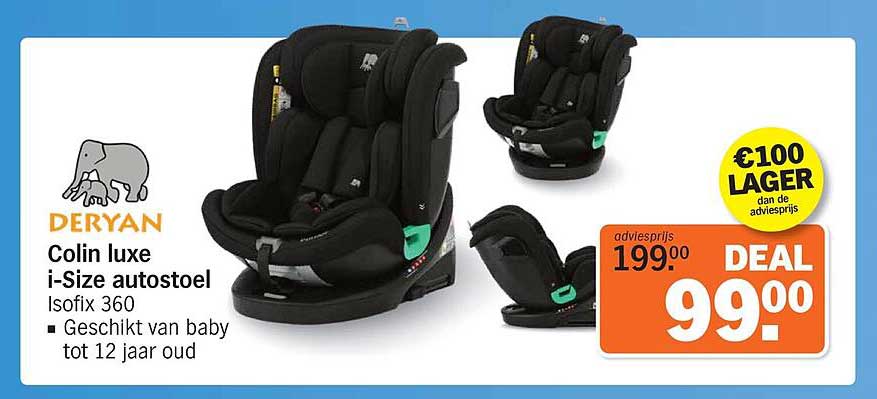 Colin luxe i-Size autostoel Isofix 360