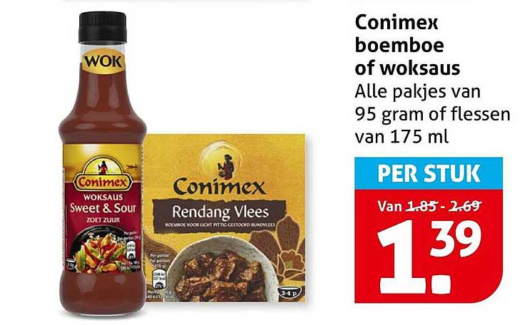Conimex boemboe of woksaus