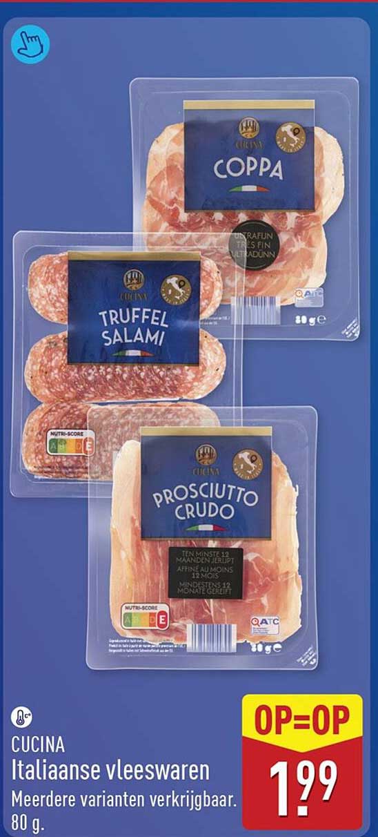 Cucina Italiaanse vleeswaren
