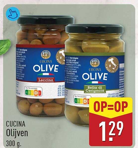 CUCINA Olijven 300 g OP=OP