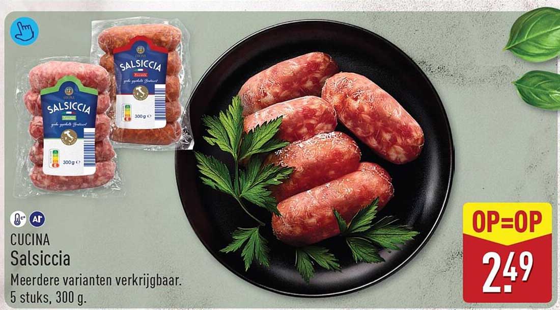 CUCINA Salsiccia OP=OP