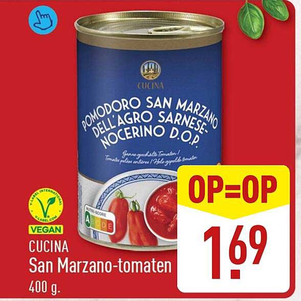 Cucina San Marzano-tomaten 400 g OP=OP