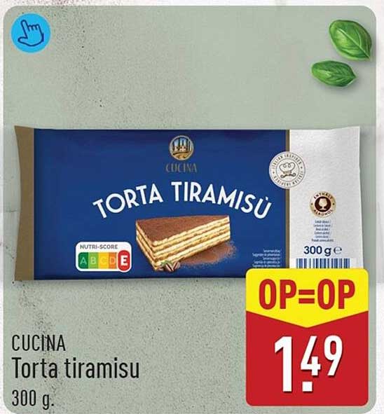 Cucina Torta tiramisu 300 g. OP=OP