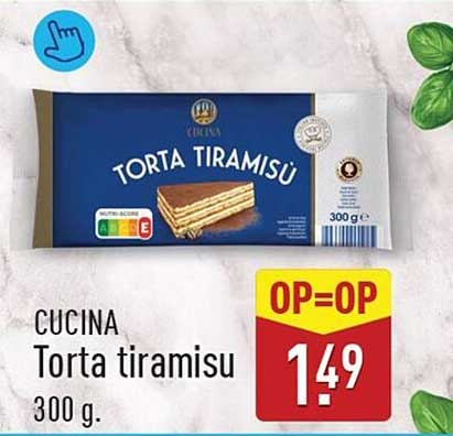 Cucina Torta tiramisu 300 g.