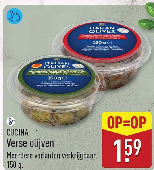 CUCINA Verse olijven