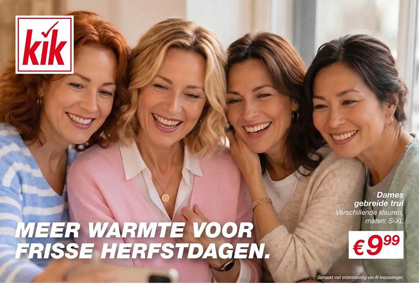Dames gebreide trui