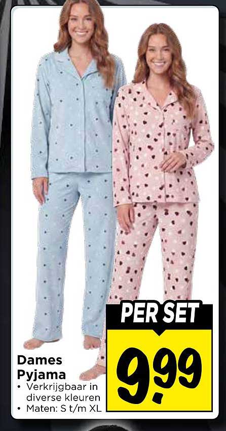 Dames Pyjama Per Set