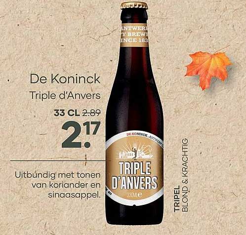 De Koninck Triple d’Anvers