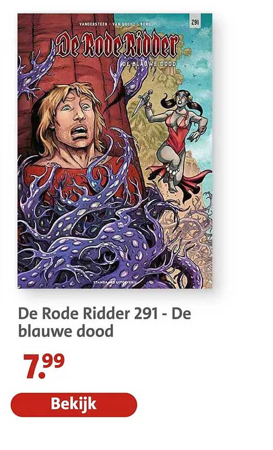 De Rode Ridder 291 - De blauwe dood