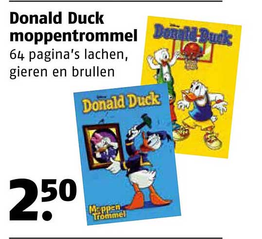 Donald Duck moppentrommel