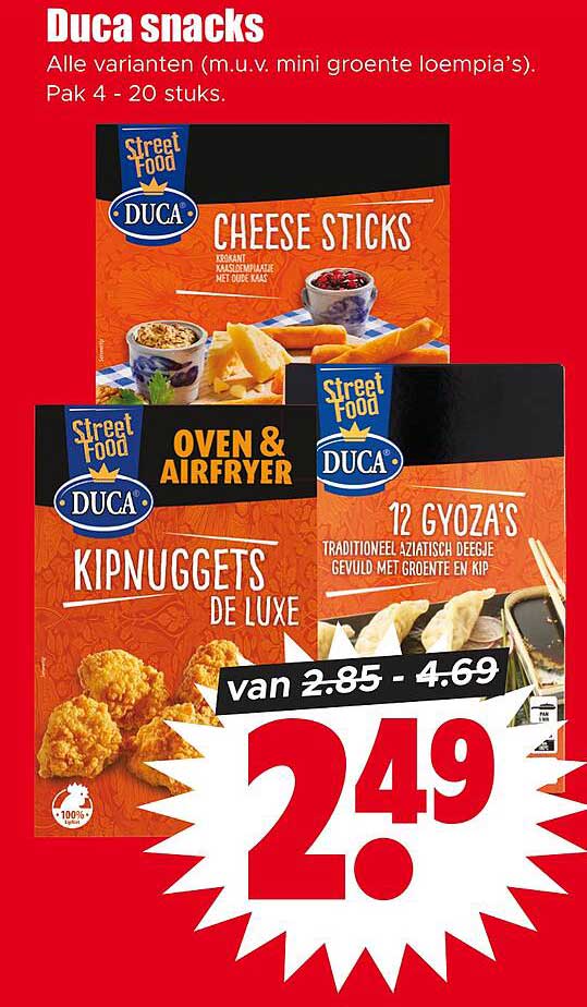 Duca snacks