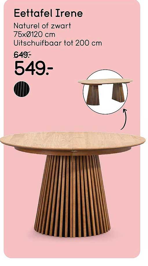 Eettafel Irene