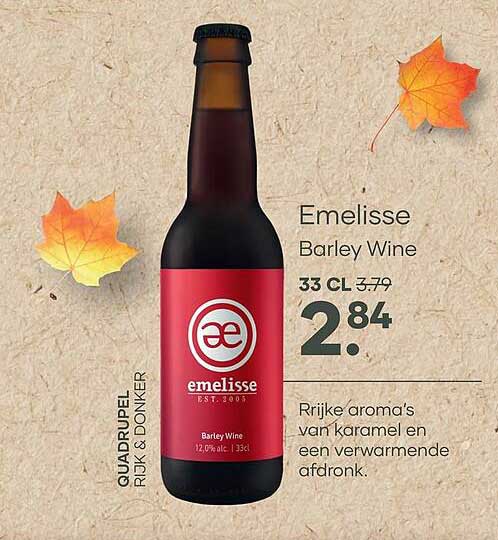 Emelisse Barley Wine