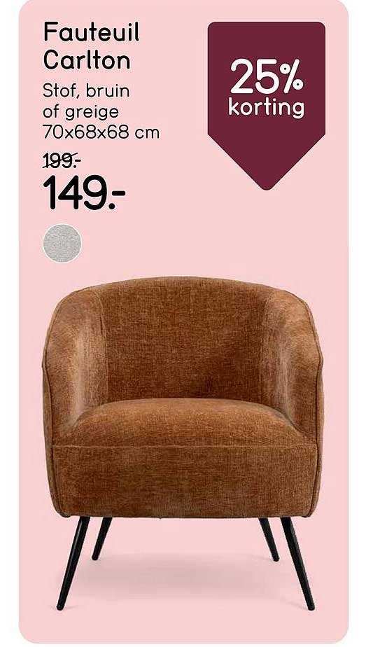 Fauteuil Carlton