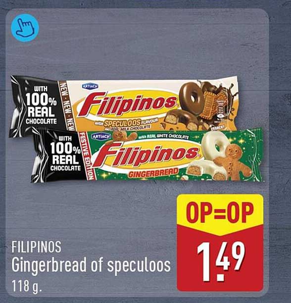 Filipinos Gingerbread of speculoos 118 g.