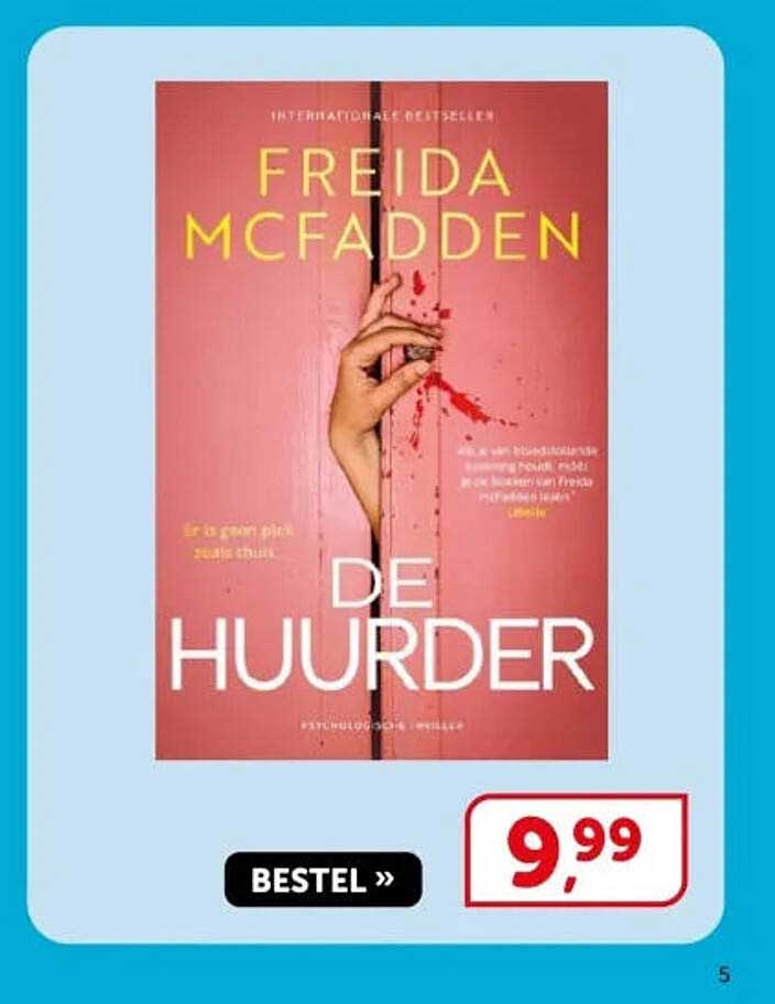 Freida McFadden - De huurder