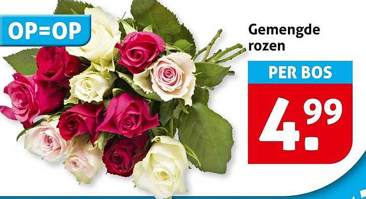 Gemengde rozen