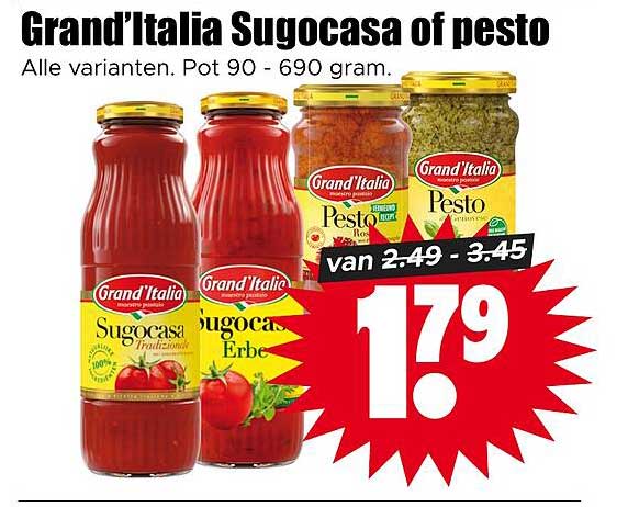 Grand'Italia Sugocasa of pesto