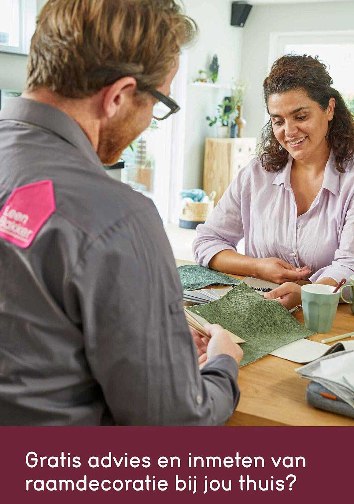 Gratis advies en inmeten van raamdecoratie bij jou thuis?