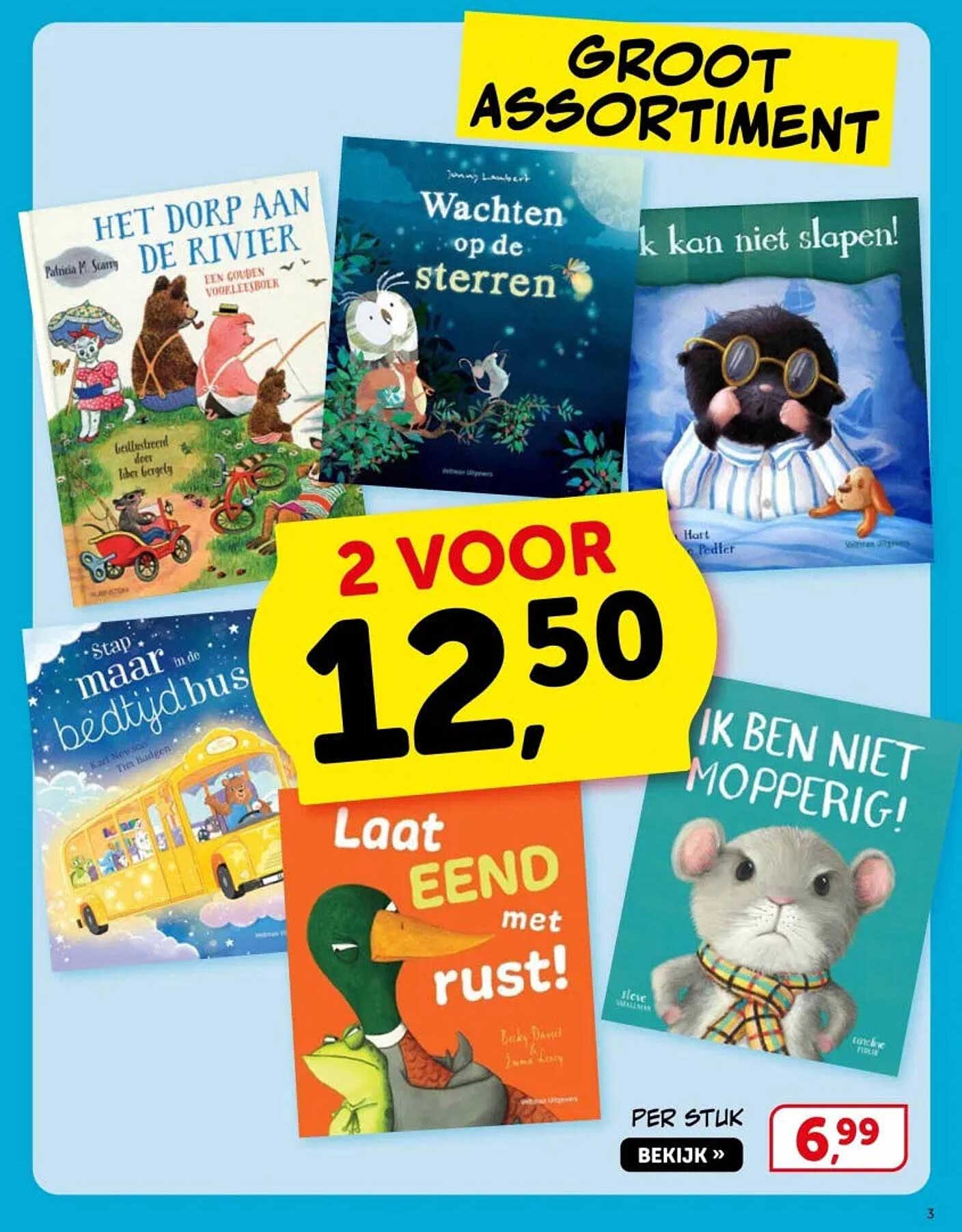 GROOT ASSORTIMENT 2 VOOR 12,50