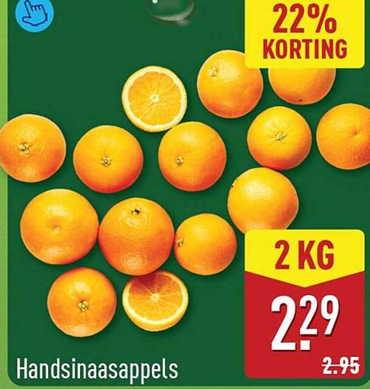 Handsinaasappels 2 KG 22% KORTING