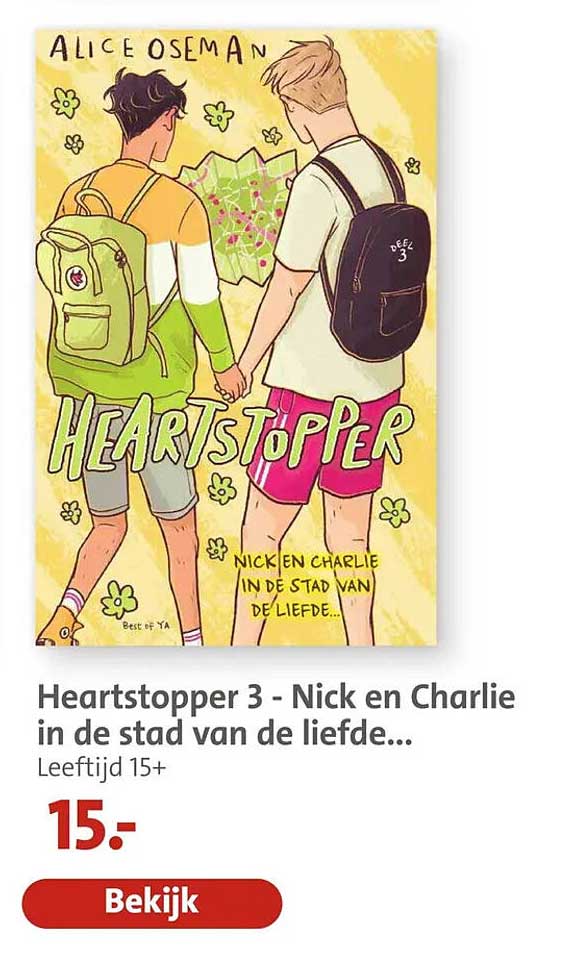 Heartstopper 3 - Nick en Charlie in de stad van de liefde...