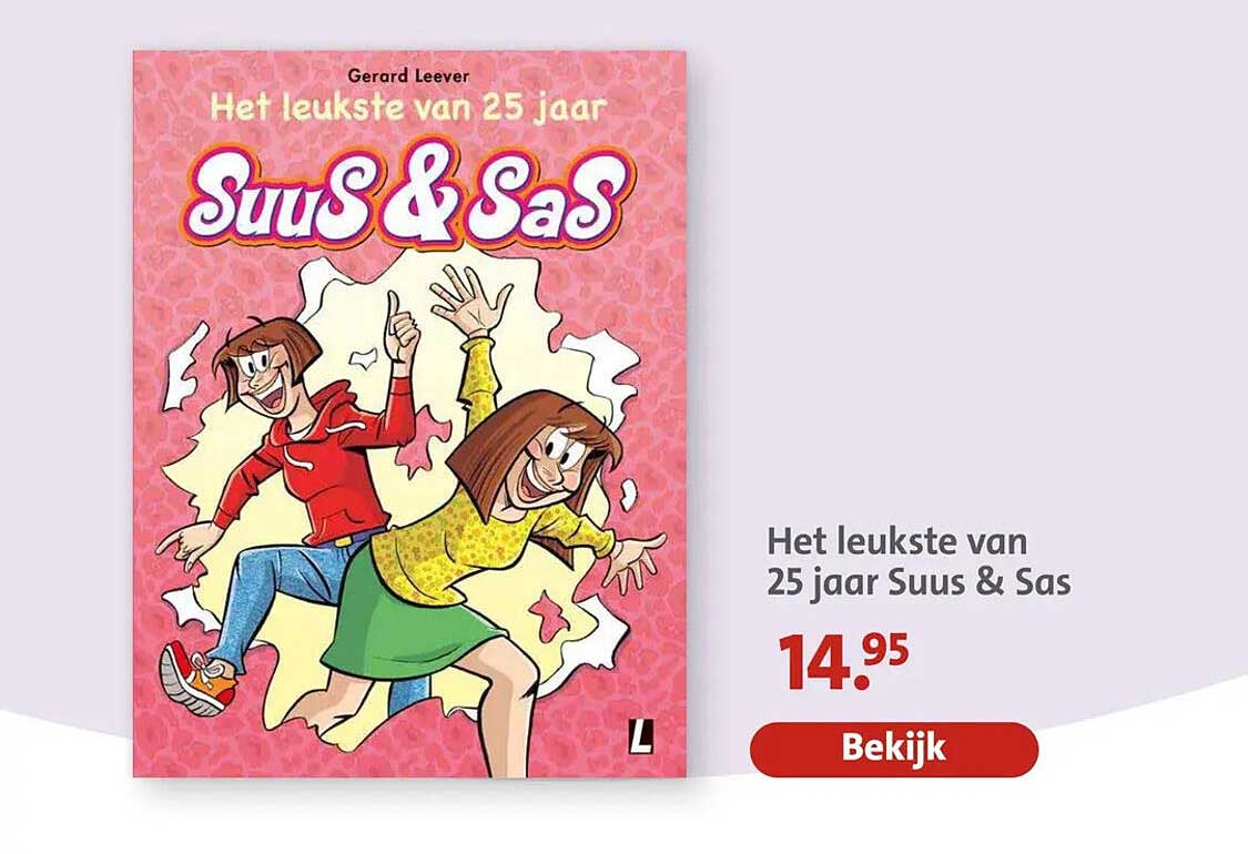 Het leukste van 25 jaar Suus & Sas