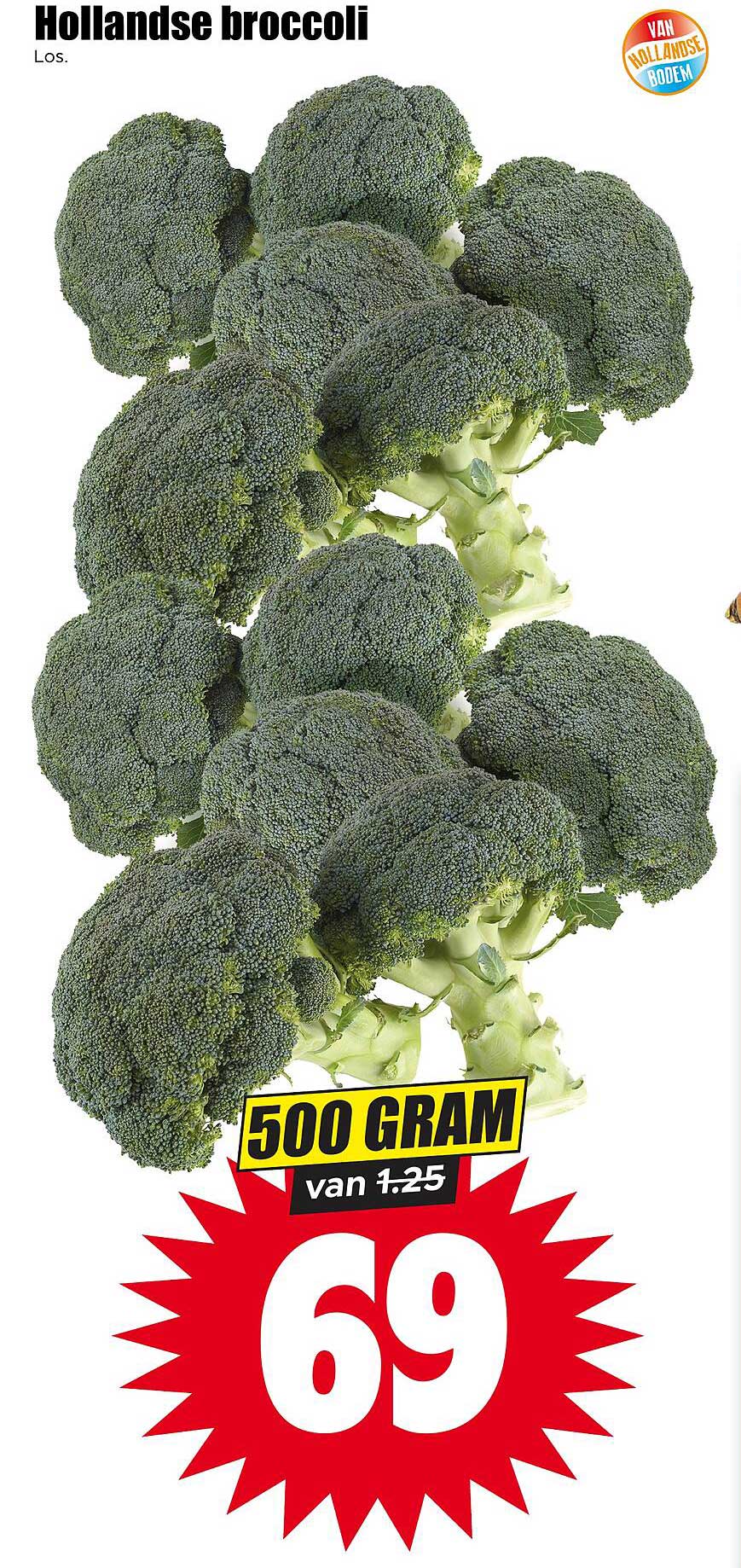Hollandse broccoli Los. 500 gram