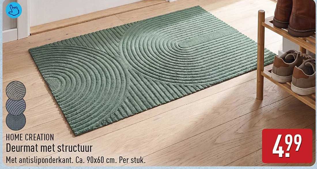 HOME CREATION Deurmat met structuur
