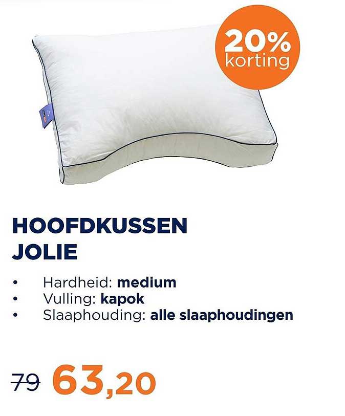 HOOFDKUSSEN JOLIE 20% korting