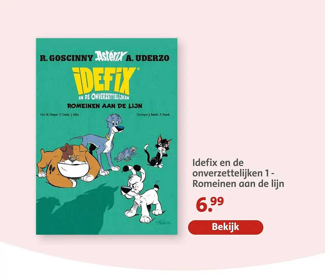 Idefix en de onverzettelijken 1 - Romeinen aan de lijn