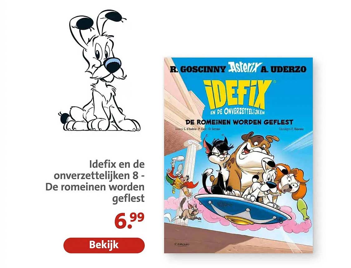 Idefix en de onverzettelijken 8 - De romeinen worden geflest