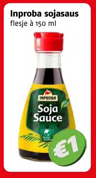 Improba sojasaus flesje à 150 ml