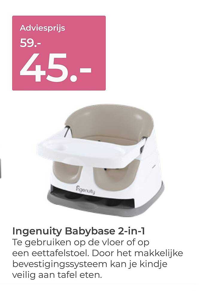Ingenuity Babybase 2-in-1