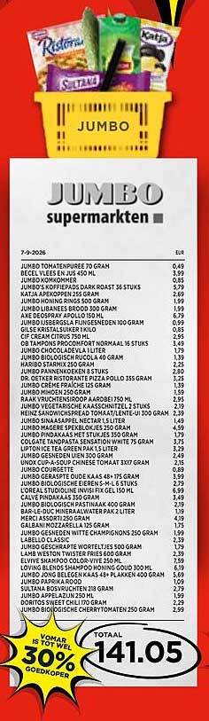 JUMBO supermarkt