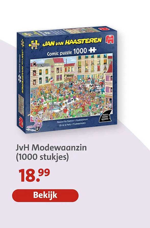 JvH Modewanzin (1000 stukjes)