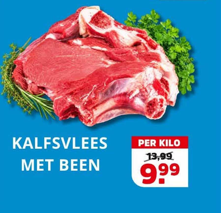 KALFSVLEES MET BEEN