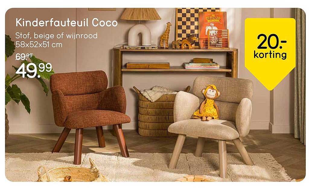 Kinderfauteuil Coco
