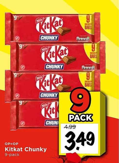 Kitkat Chunky 9-pack